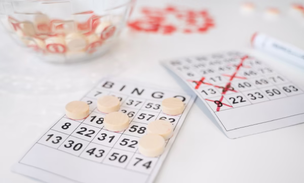 marker or chips for bingo cards